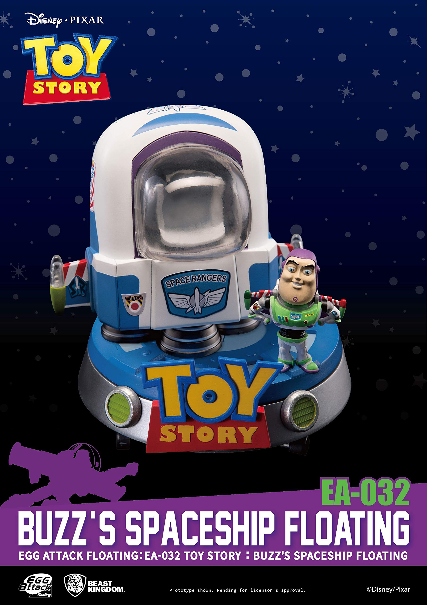 激レア　トイストーリー　バズ・ライトイヤー 宇宙船型クッキージャー 97 『TOY STORY』1500個限定 バズ・ライトイヤー クッキージャー